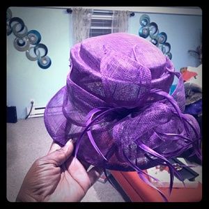 Purple fancy hat
